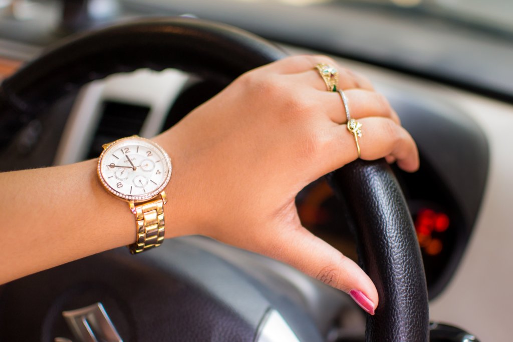Girl With A Golden Watch