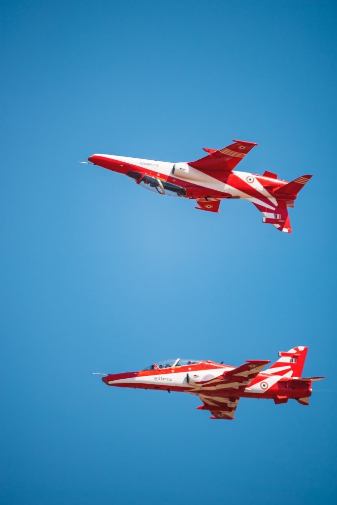 Indian Air Force Surya Kiran Pilots Stunts